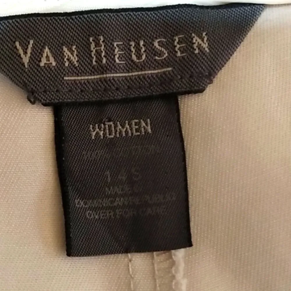 Van‎ Heusen Lightweight Denim Pants Cream 14.5